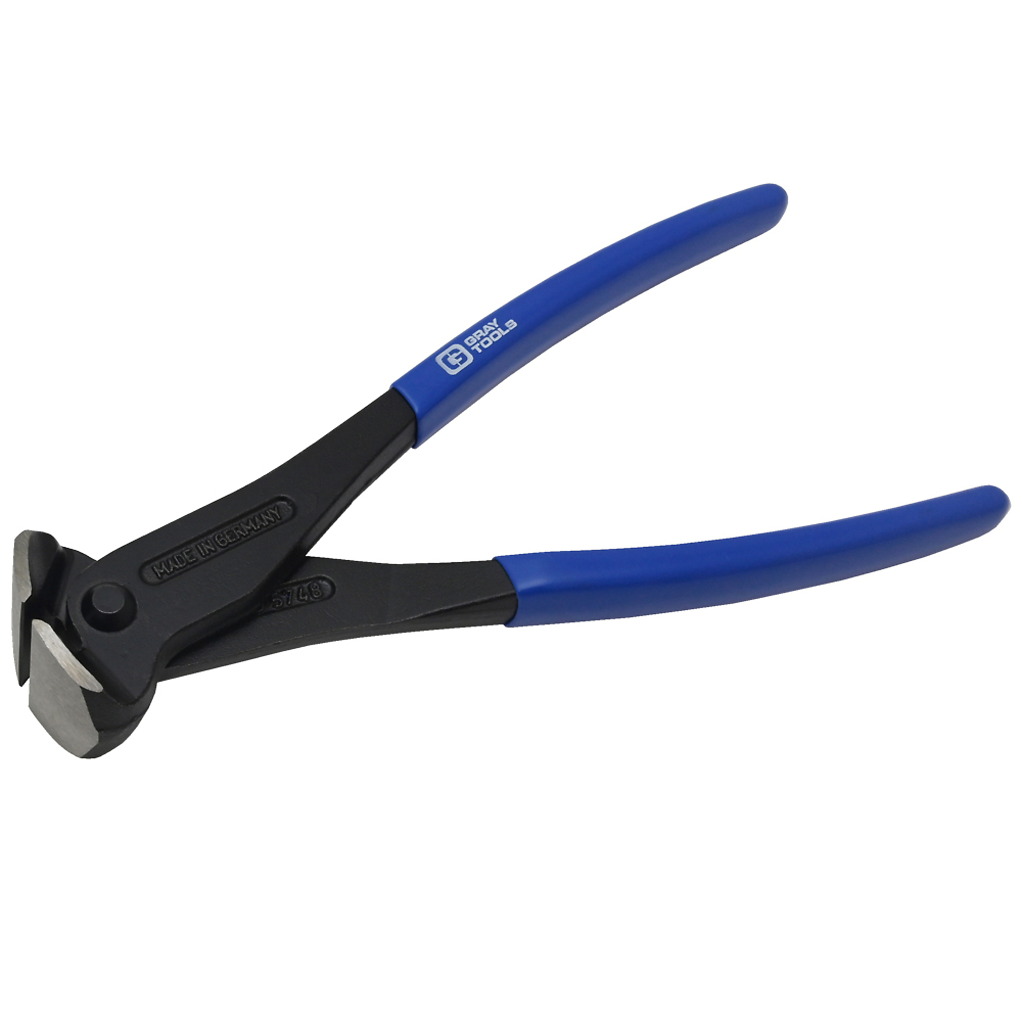 Gray Tools End Cutting Pliers, 8" Long, 3/8" Jaw